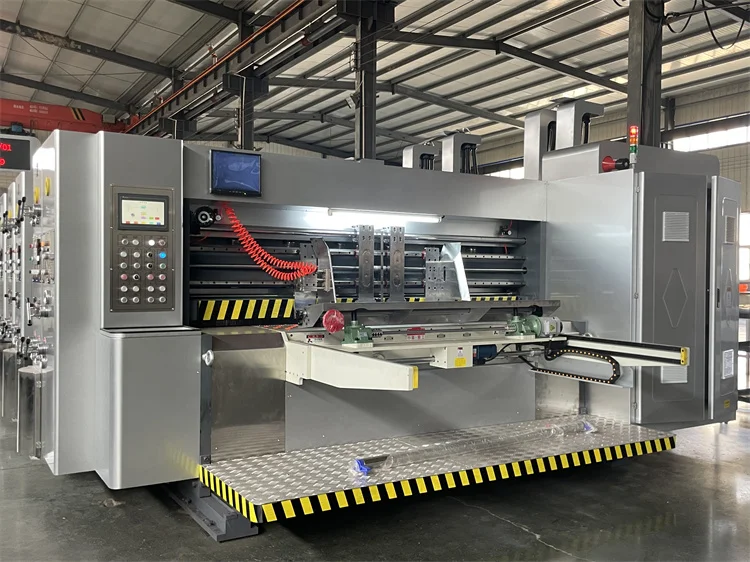 Fully Automatic Corrugated Carton Box Slotting Printing Die Cutting