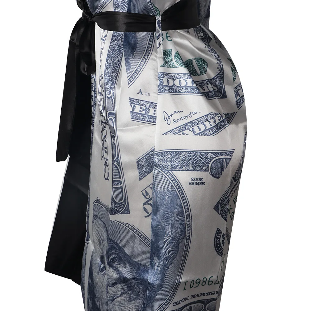 satin money robe