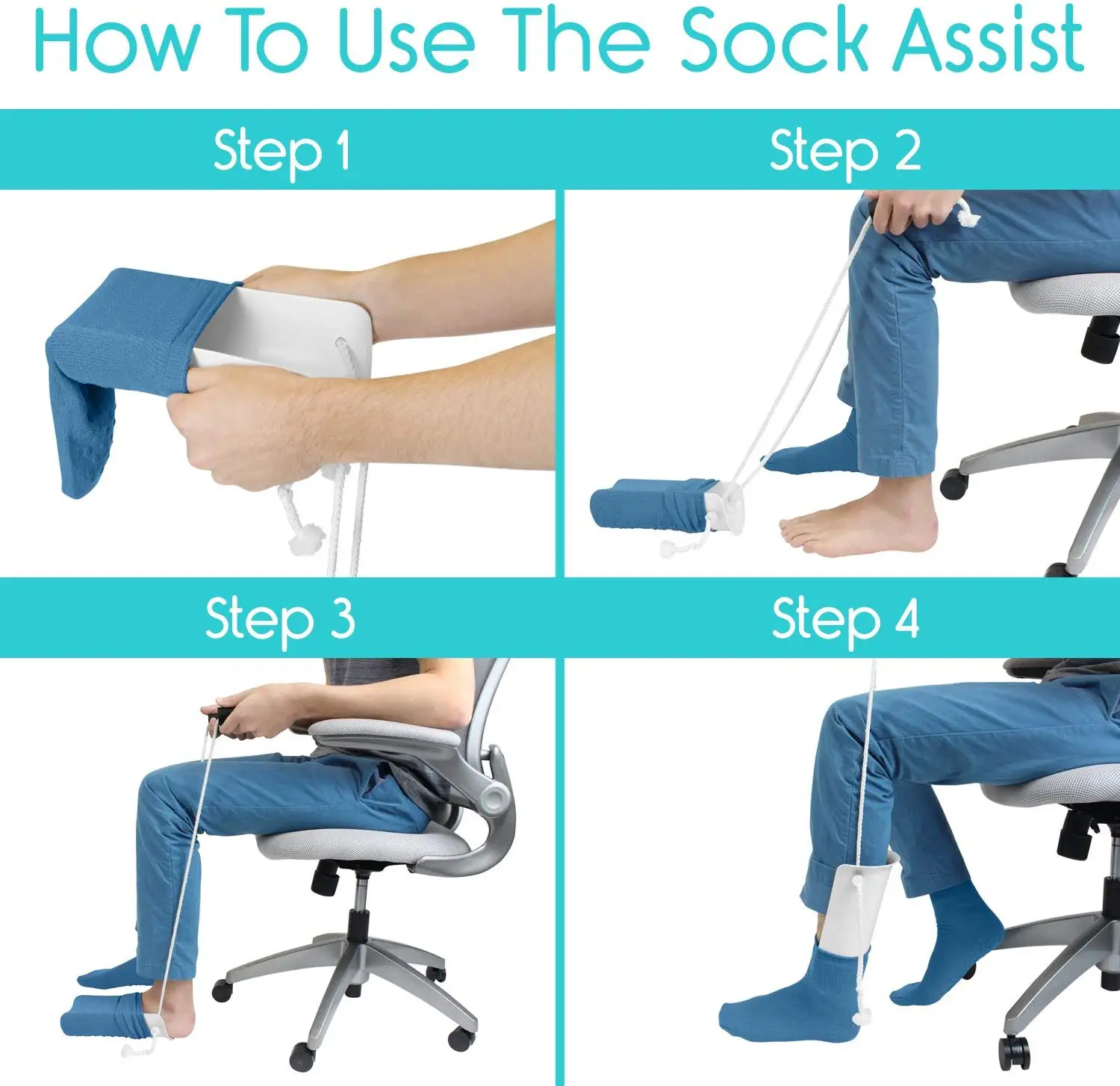 Compression Sock Helper Aid Tool And Sock Aid Buy Sock Aid Easy On