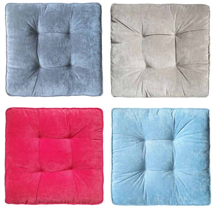 Yoga Filled Personalized Rond Pouf Seat Pad Buckwheat Cushion