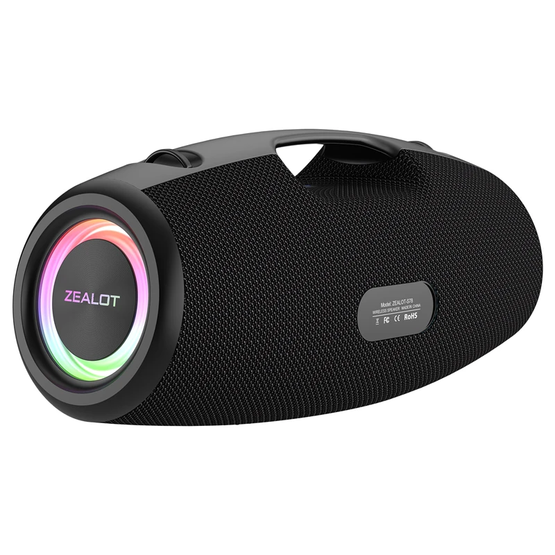 ZEALOT S78 100w ワイヤレススピーカー Zealot 100W S78 Wireless Portable Bluetooth Speaker - Outdoor Use