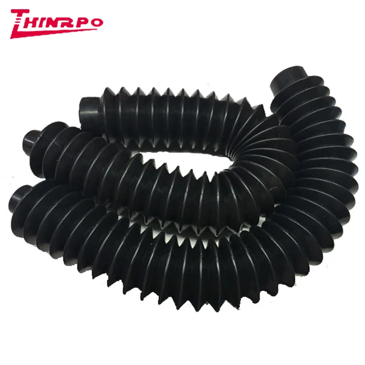 Custom Compression Molded Accordion Dust Bellow Flexible Corrugated