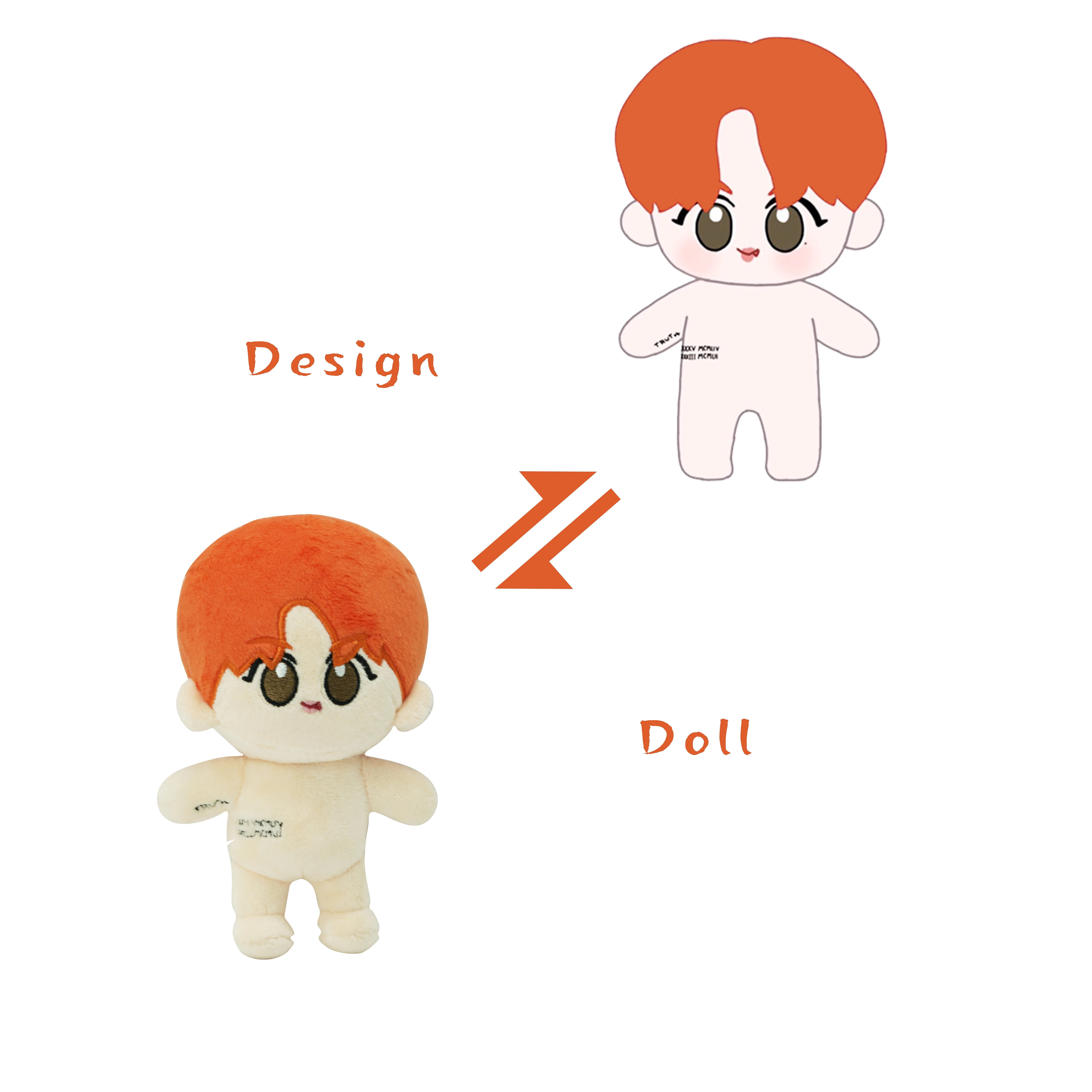 custom anime plush dolls