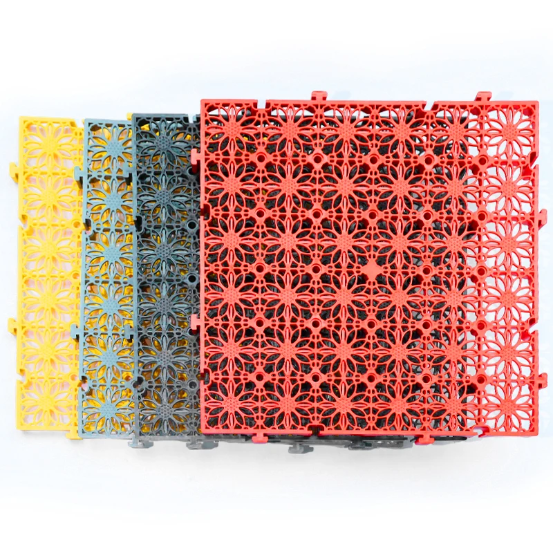 40*40cm Pp Floor Tiles Garage Floor Tiles Interlocking Plastic Drainage