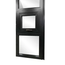 2020 Doorwin New arrival double pane tempered glass french replacement wood windows