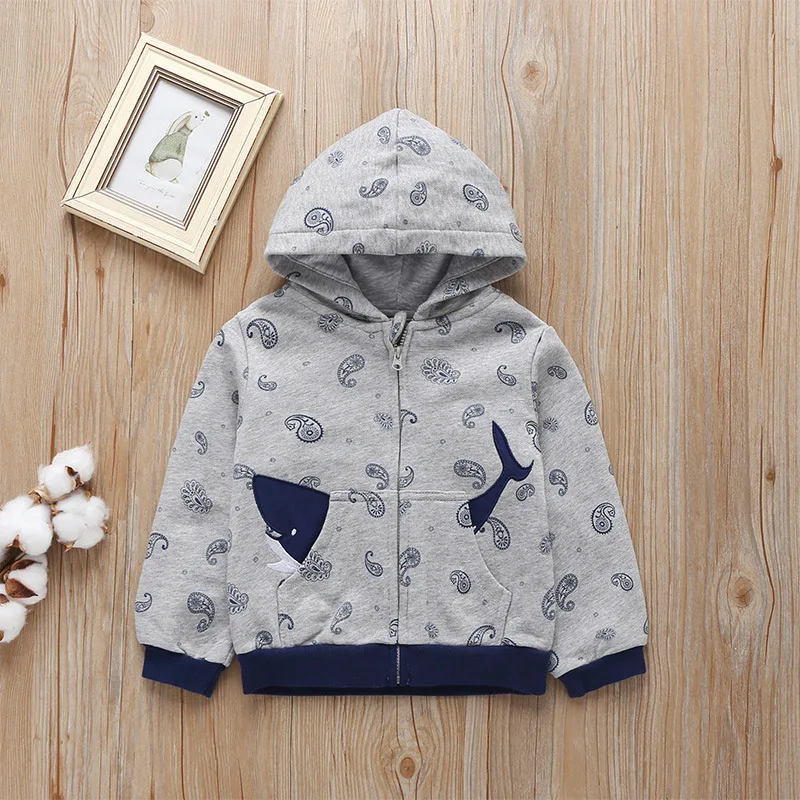 2019 New Spring Autumn Baby Boys Girls Clothes Cotton Hooded Sweatshirt Children Kids Casual Sportswear Infant Clothing Hoodies