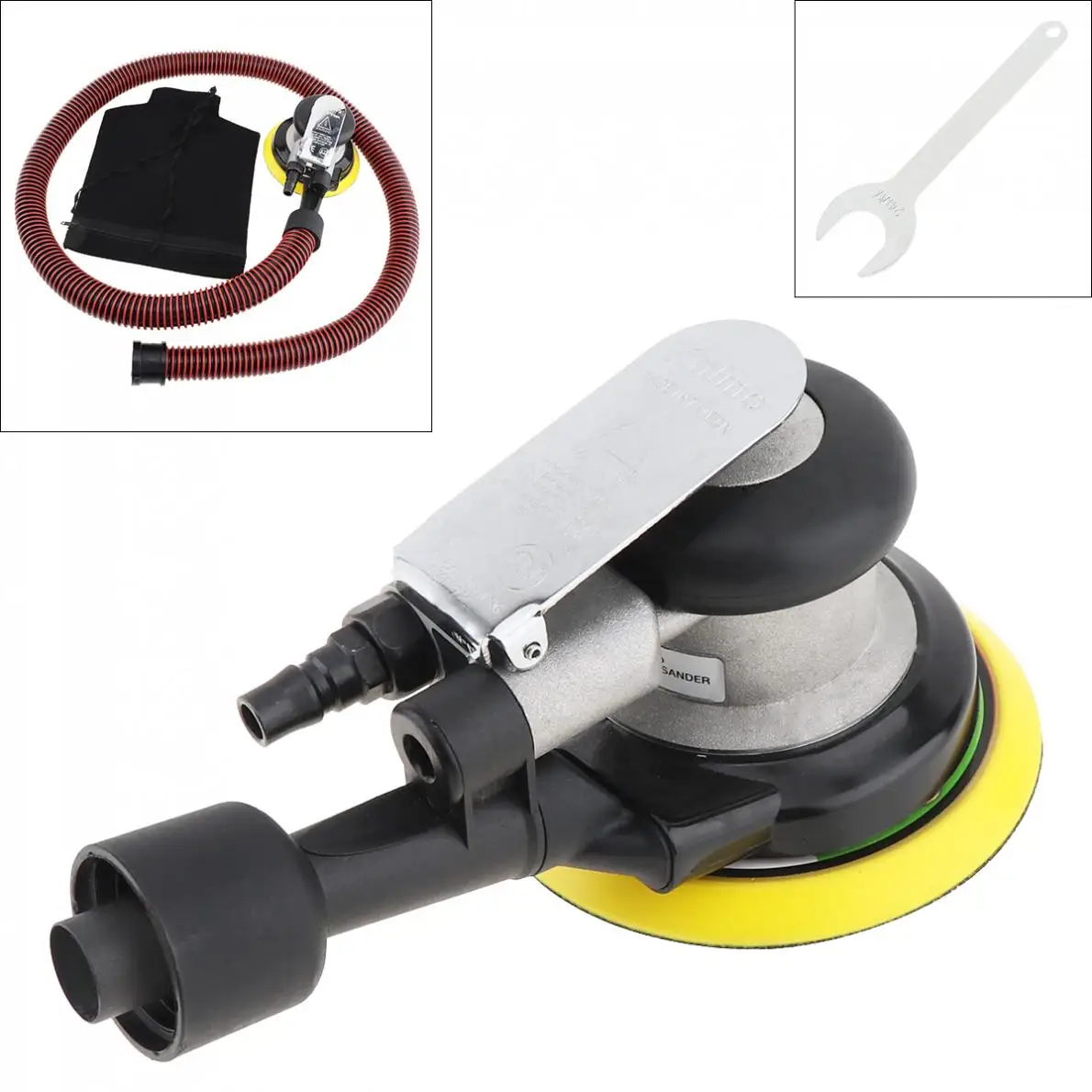 Ty71115d Industrial Selfvacuuming Orbital Palm Air Sander 6 In. Hookit