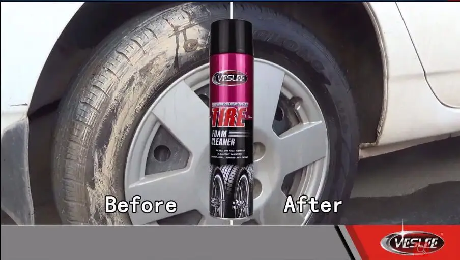 Clean Shine And Polish Function Cleaner Car Cleaningr Sprays Tyre Foam
