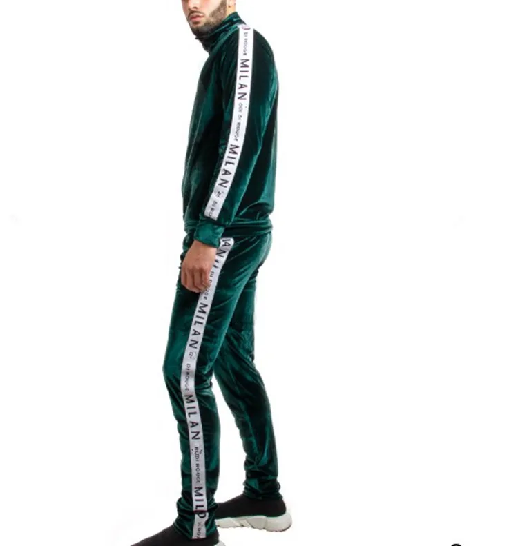 milano velour tracksuit