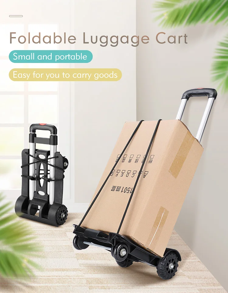 heavy luggage trolley