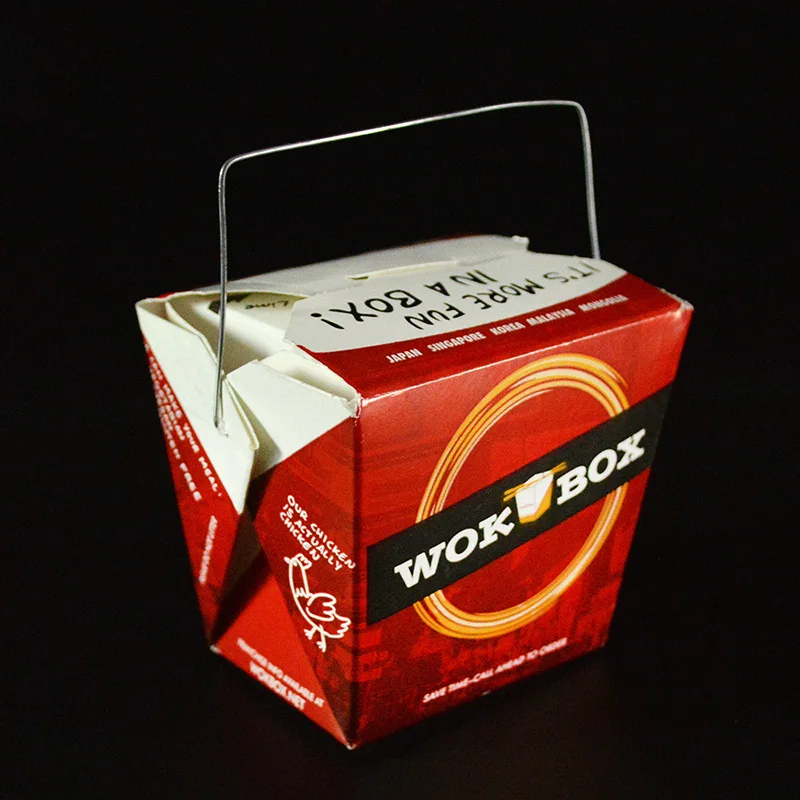 Disposable Noodle Box Gold Foil Multiple Printing Handling Techniques