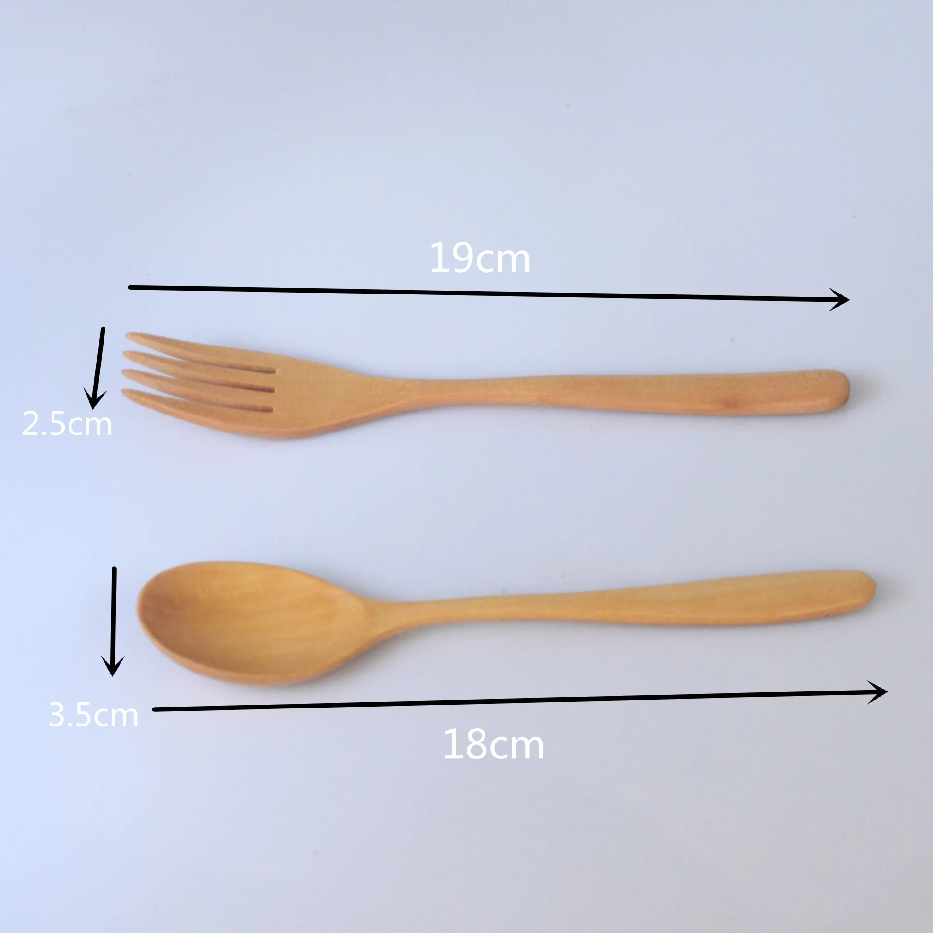 set of wooden spoons