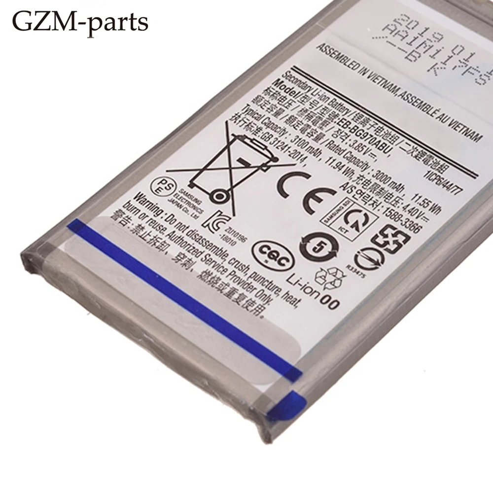 Gzm Parts Eb Bg970abu Battery For Samsung Galaxy S10e S10e S10 Edge Sm G9700 Phone Batteries Sm 3974