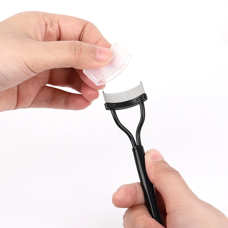 product factory direct makeup tool eyelash comb brush beauty tool lash curler-3