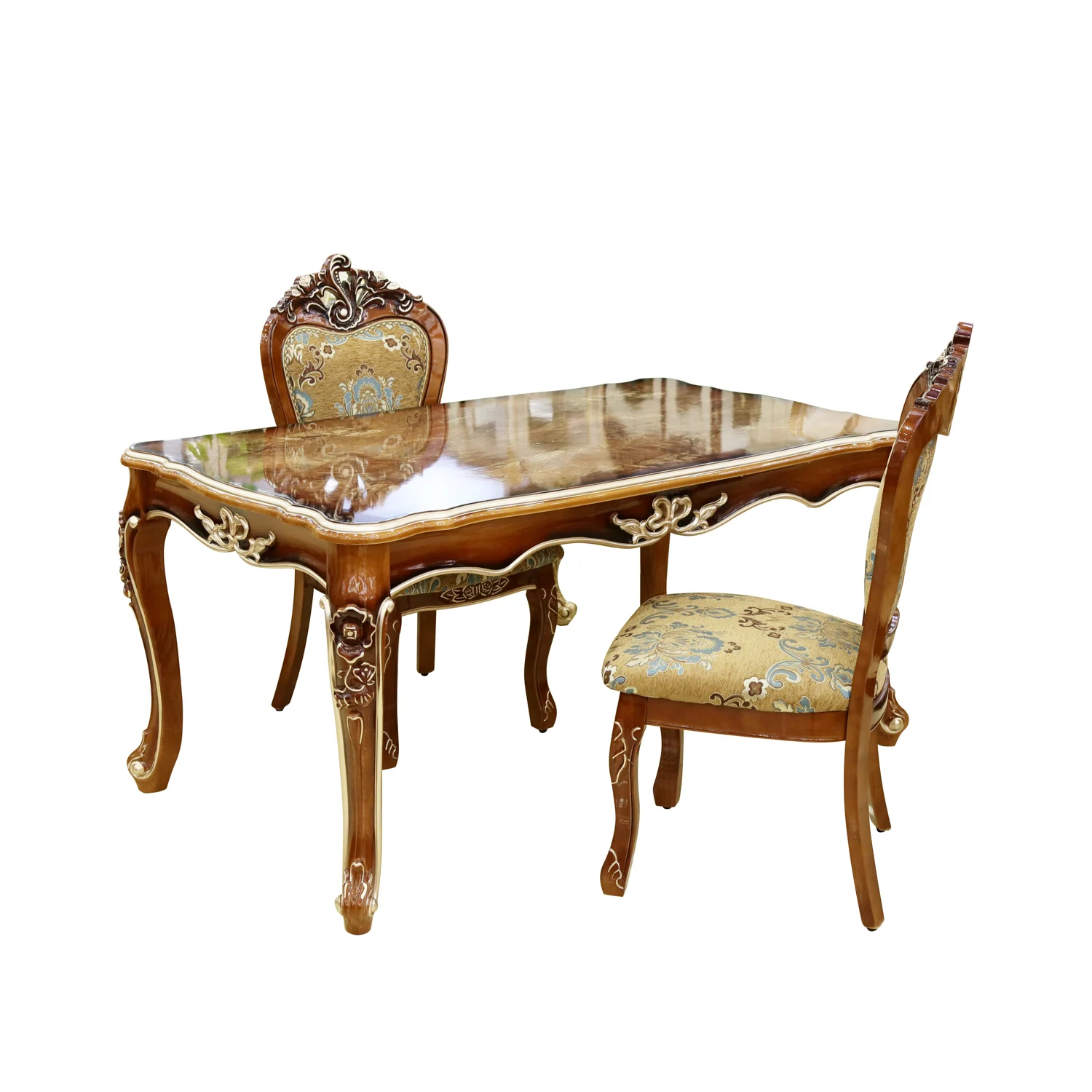 Antique Style Dining Table Set 1+6 Chairs Dining Furniture Set Home Furniture Set Buy Dining
