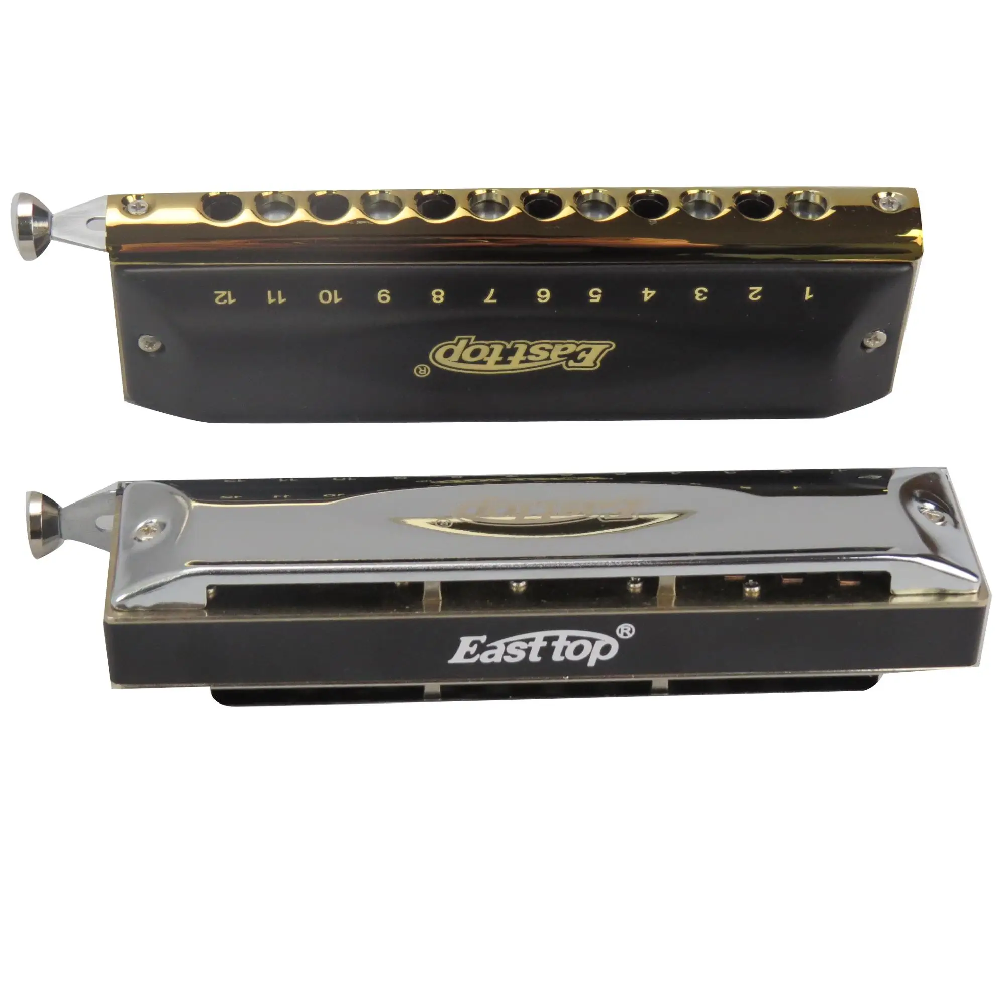 T1248 Easttop Musical Instruments 12hole Chromatic Harmonica Buy