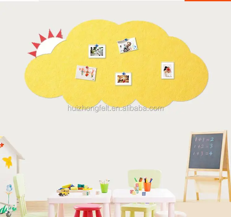 new design 2020 decorative felt pinboard for kids