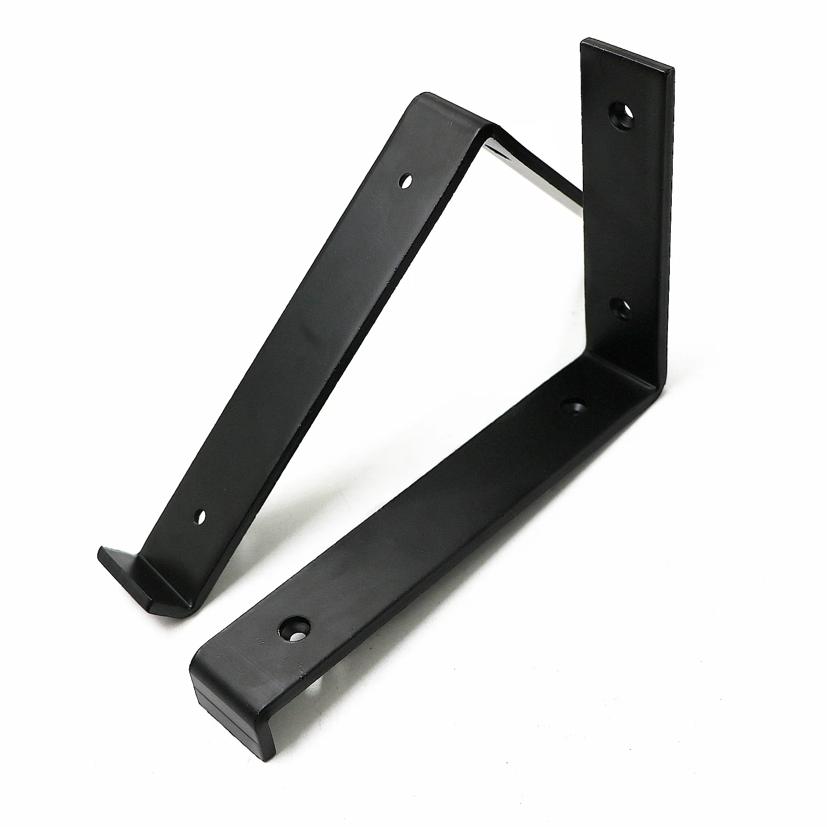 Powder Coating Floating Shelf Bracket Stamping Welding Pipe Brackets ...