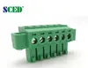 SCED TP381P-00F pitch 3.5mm 3.81mm pluggable terminal block connector 300V 2-24 Pin