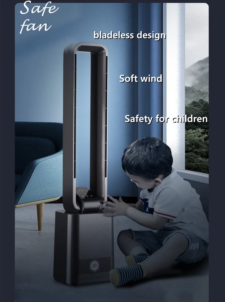 Tower Fan, Portable, BLDC - detail 12