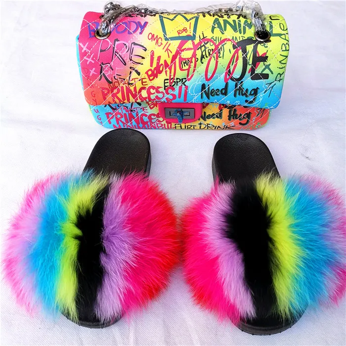 so real fur slides