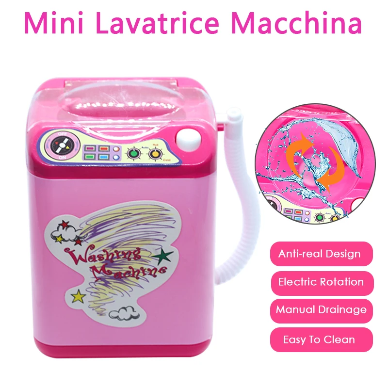 Cleaning Washing Machine Furniture Toys Kids Mini Electric Battery Operated 