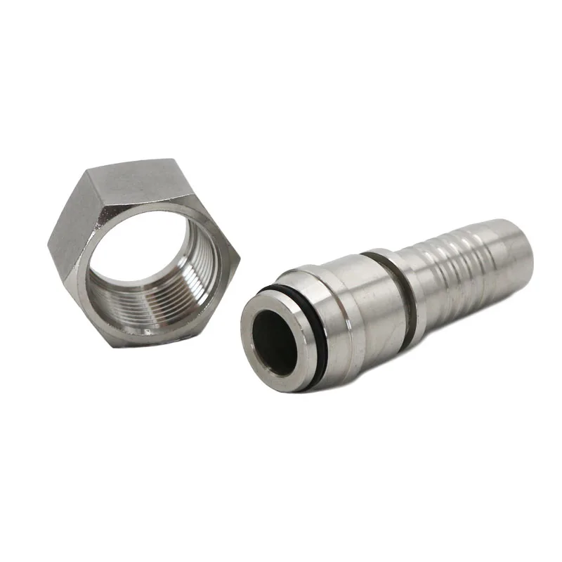 Stainless Steel 304 Hydraulic Barbed Hose Fitting Buy Sus304 Metric