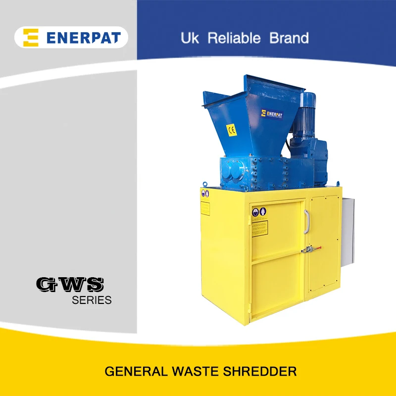 Food Waste Grinder / Organic Waste Industrial Shredder For Compost