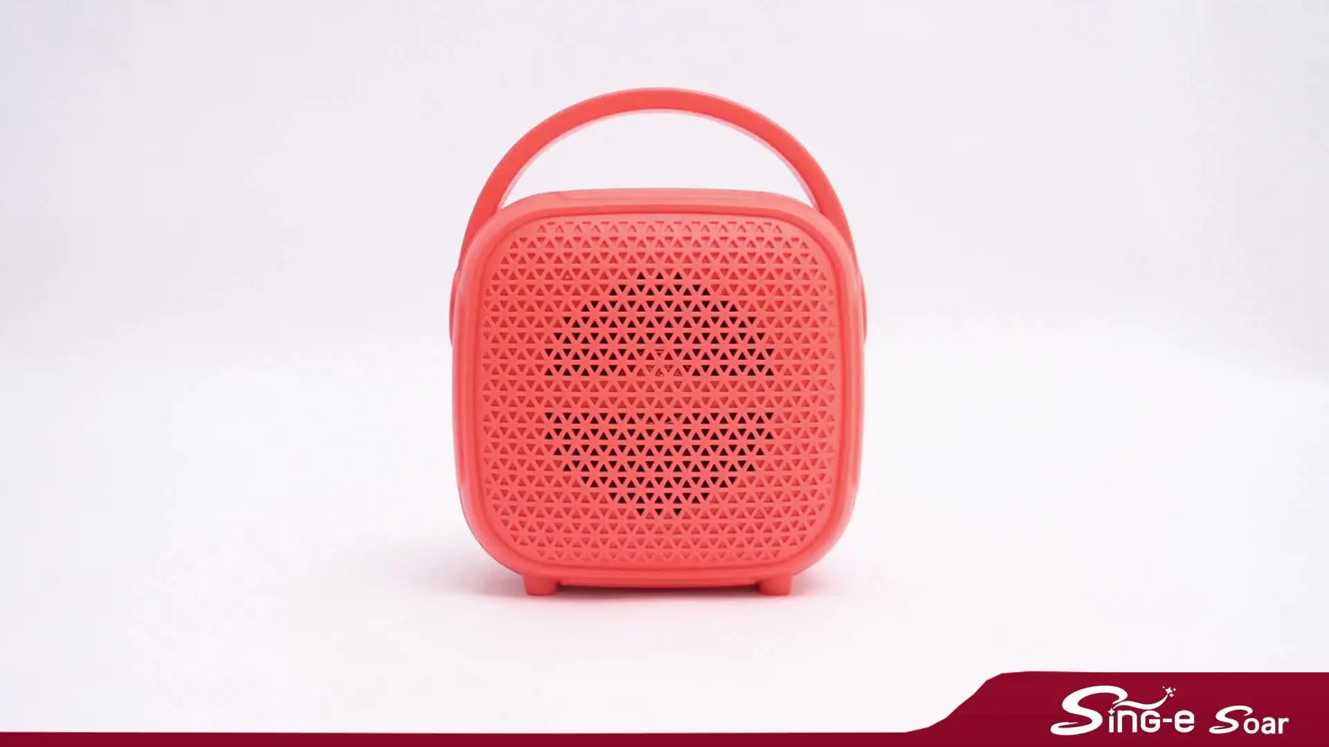 SING-E ZQS1343W Mini Bluetooth Portable Speaker with LED Lights