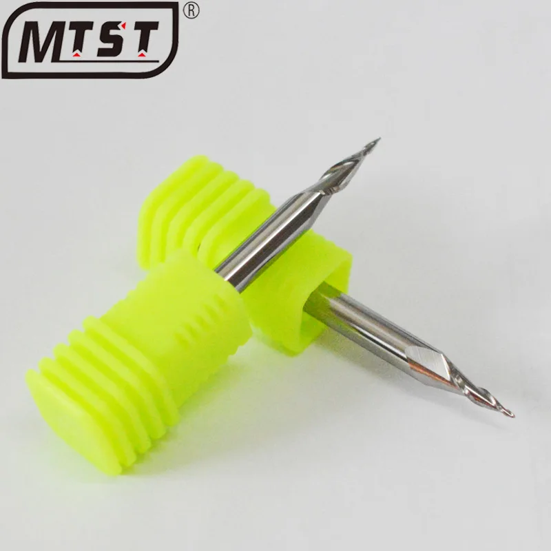 
1pcs D4mm 2 flute Tapered Ball Nose engraving bit carbide uncoated cone cnc end milling cutter Aluminum wood board relief cutter 