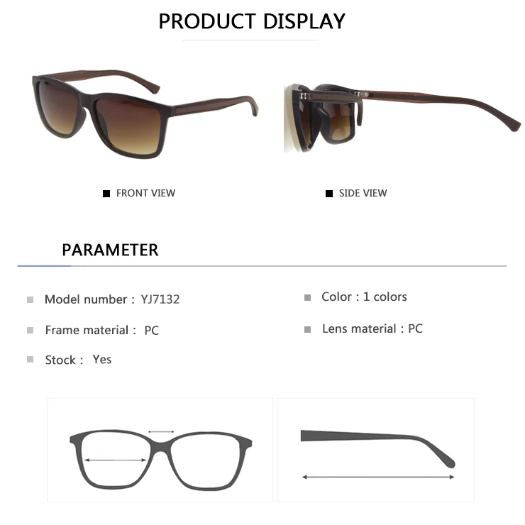 quality black square sunglasses quality assurance for decoration-5