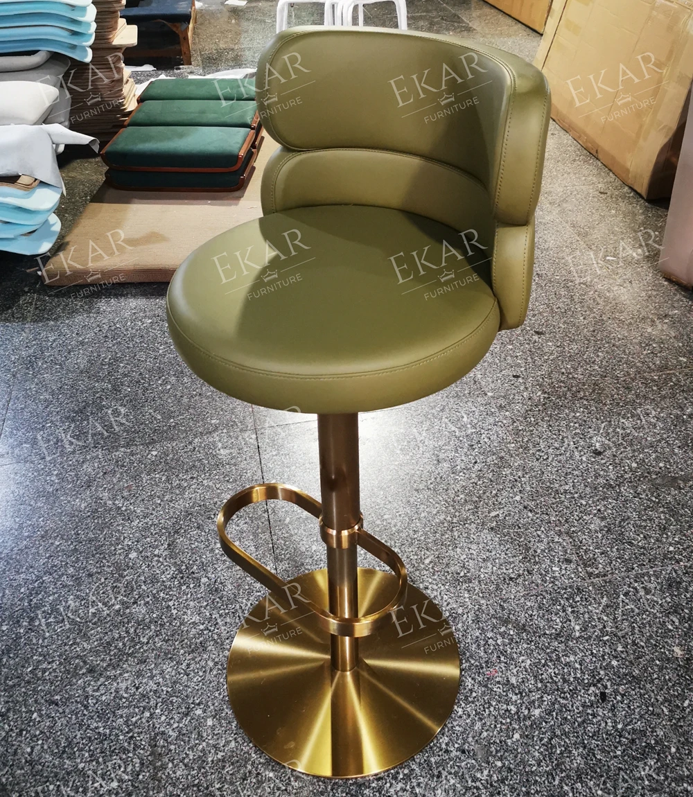 Multifunctional lifting seat bar chair modern metal frame suitable for restaurant, home, hotel bar use factory