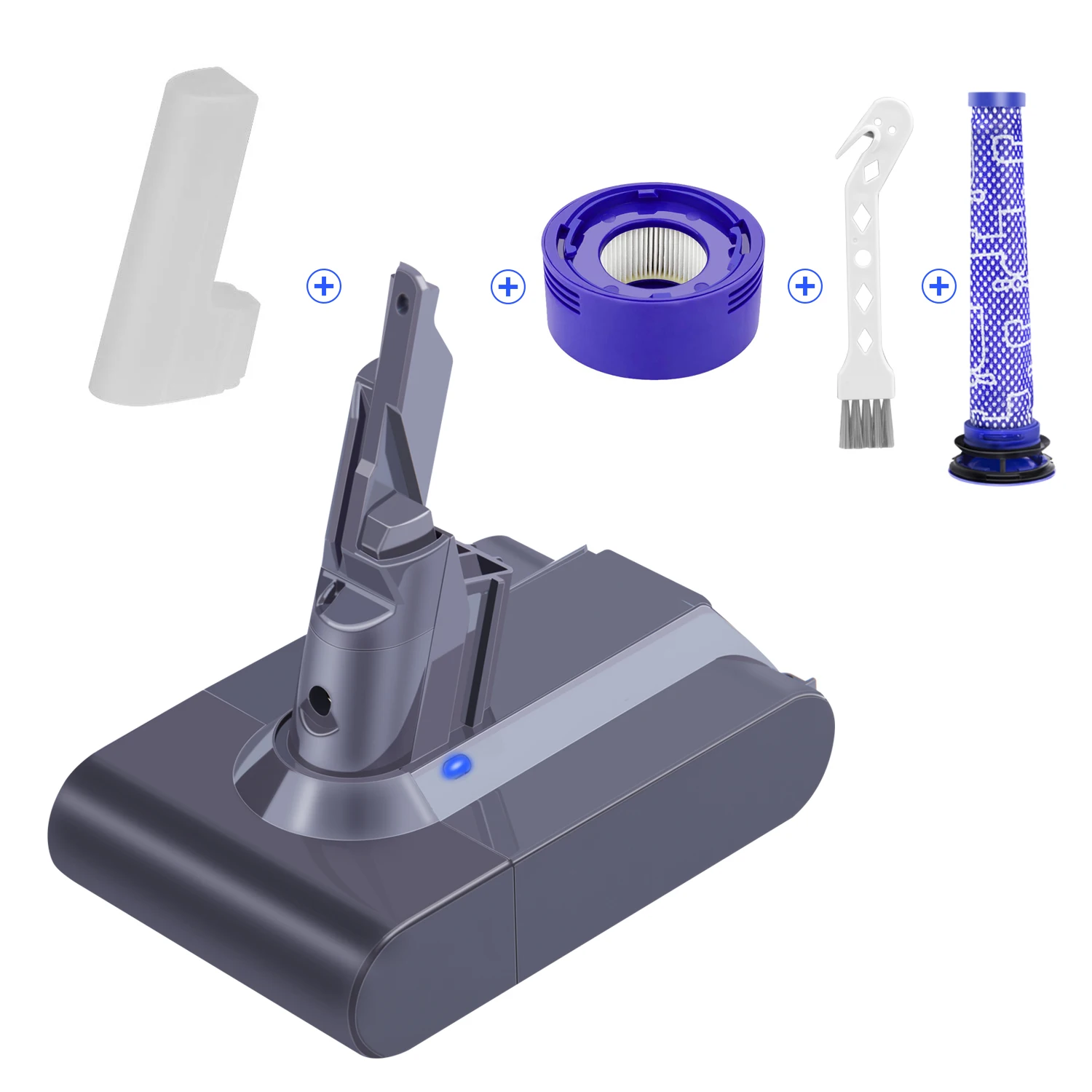 dyson v7 complete battery replacement