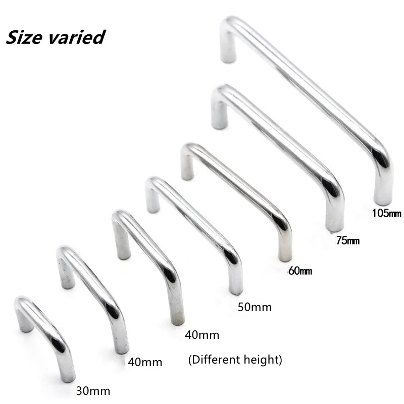 Pulls Cabinet Drawer U Shape Kitchen Handle Door Stainless Steel 304 ...