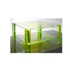 Fluorescent Green Acrylic Display Table 15x15x15cm Coloured Popular Display Box
