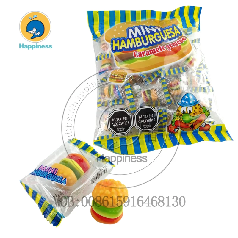 hamburger gummy candy-1