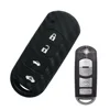 Silicone Cover Holder Flip Remote Key Case 3 Button Shell Fit For Mazdas