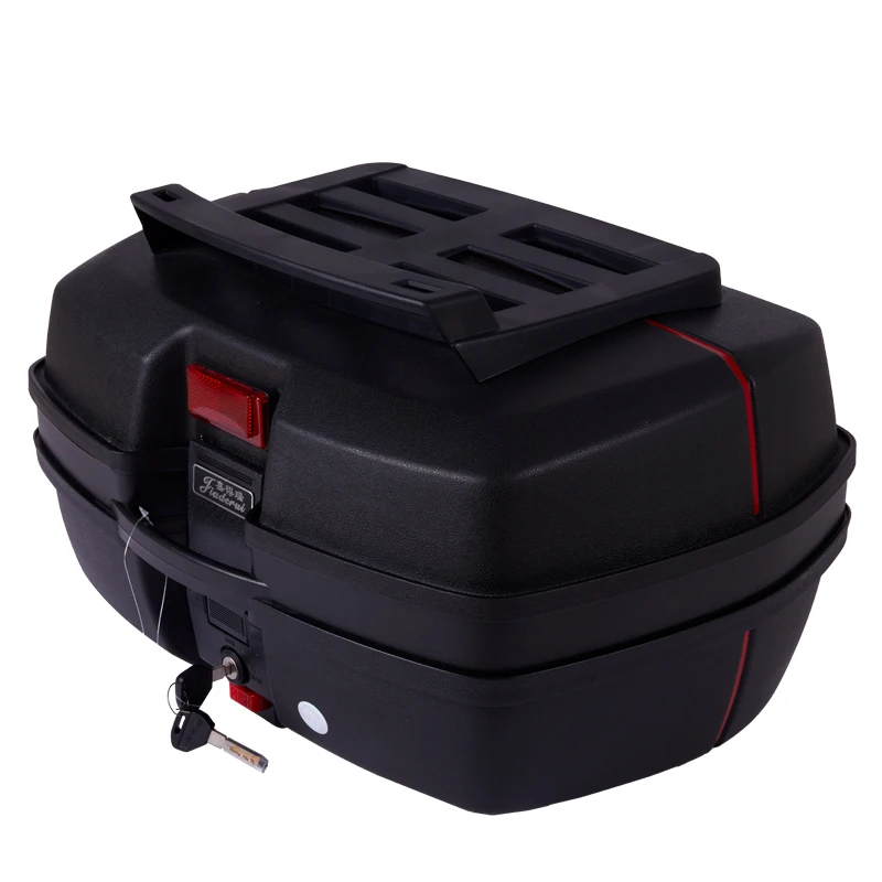 Factory Direct Sale 45 Litres Super Large Capacity Motorcycle Tail Box Durable Motorbike Case