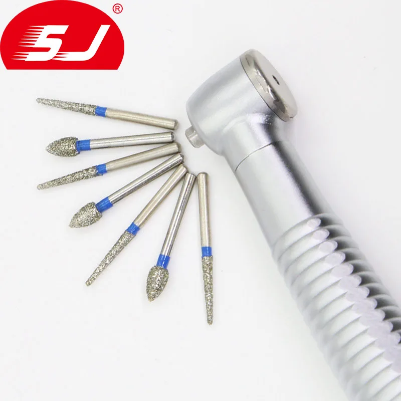 Sj Tools Shipping Diamond Dental Burr Bits Equipment Dental Drill Bit Sets Manufacturer Buy