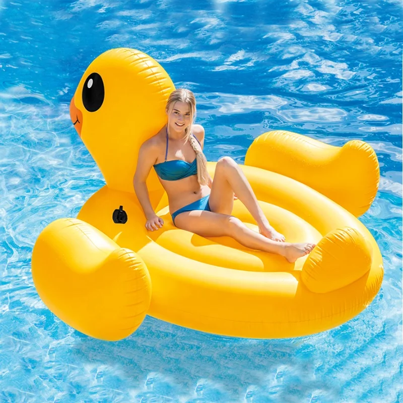 Intex 56286 Mega Inflatable Yellow Duck Island Beach Pool Float Toy For  Adults And Kids - Buy Pool Float,Intex Duck,Inflatable Duck Pool Float  Product on Alibaba.com