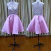Wholesale Low Price Homecoming Dresses Beaded At Top Puffy Short Prom Dresses For Girls