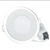 No Moq Cct Dimmable Ressesed Slim Plate Panel 4inch Recessed Led Downlight 6w 12w 240 Volts