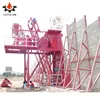 Batch plants combine a precise amount of gravel, sand, water and cement together by weight, allowing specialty concrete mixtures