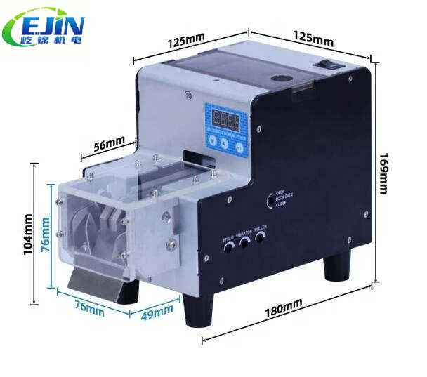 XTevu Automatic Screw Counting Machine – Digital Display Feeder With Conveyor & High-Precision Counting System For M1.0–M5.0 Screws