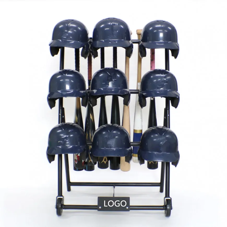 Mobile Baseball Bat And Helmet Organizer Stand Buy Bat Rack Baseball