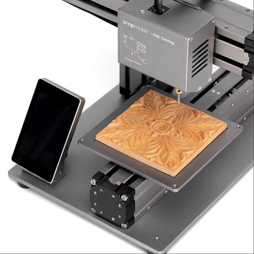 Most advanced technology for small 3d printer laser engraving CNC carving  Snapmaker