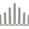 DIN965 Metaic Stainless steel Cross recessd countersunk head screw