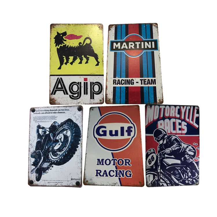 Cheap Novelty Metal Plaque Warning Signs Custom Decorative Retro Metal