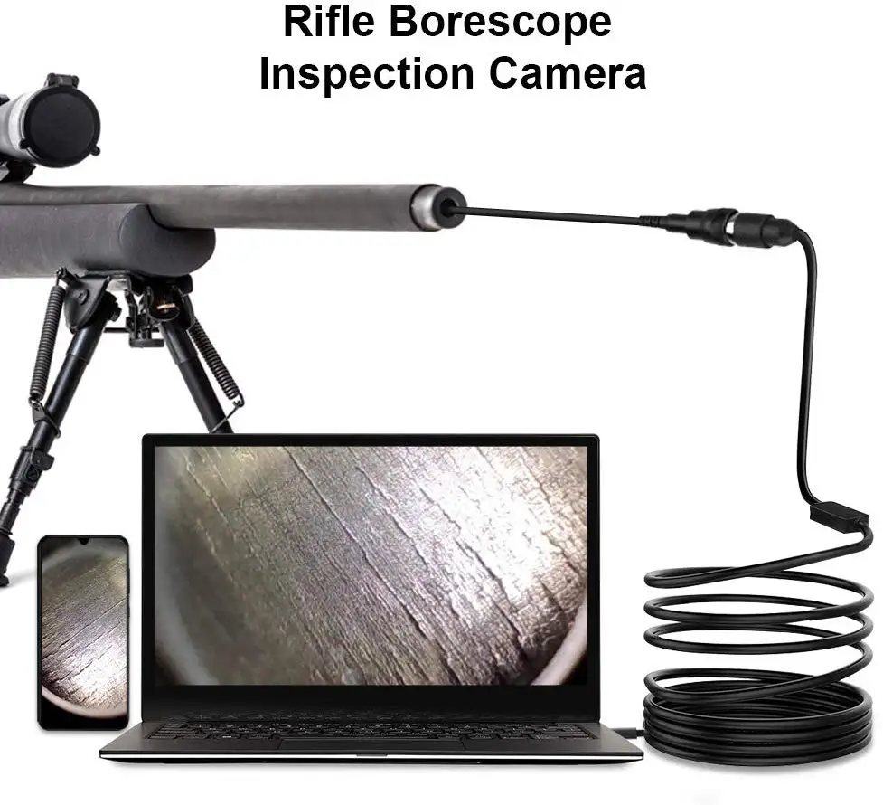 Gun Borescope Used To Inspection Firearms,Handgun,Pistol Rifle Barrels