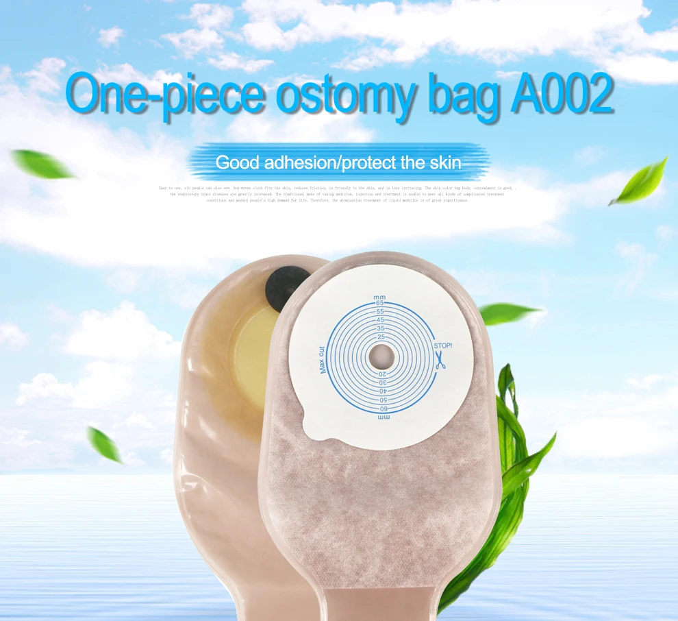 Ostomy Supply Bag Colostomy Bag Ostomy 6300 One-Piece Colostomy Bag